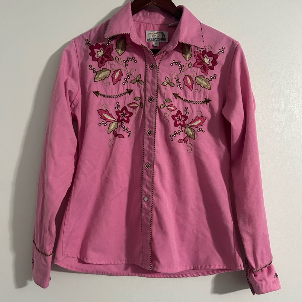 Panhandle Slim Pink Western Shirt